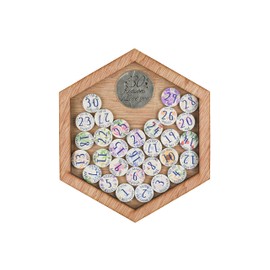 30th Anniversary 30 Reasons I Love You Wooden Wall Frame - Full Colour Love Tokens