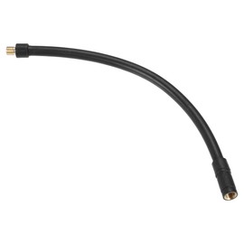 QUARKZMAN Car Tyre Inflator Air Chuck Extension Hose No Bleed Valve 10 Inches