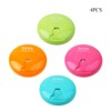 Tucireat Pill Box 4 Pieces Rotating Pill Box 7 Days