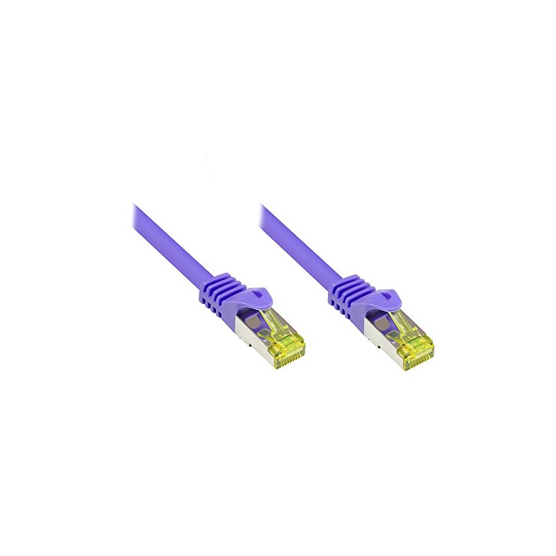 Alcasa 0.15m Cat7 RJ-45 - networking cables (Cat7, S/FTP (S-STP),
