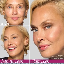 LAURA GELLER NEW YORK Gellers Greatest Kit - Baked Face & Eye Palette New York Minute + 4-in-1 Travel Makeup Brush