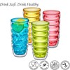 Amazing Abby - Arctic - 24-Ounce Insulated Plastic Tumblers (Set