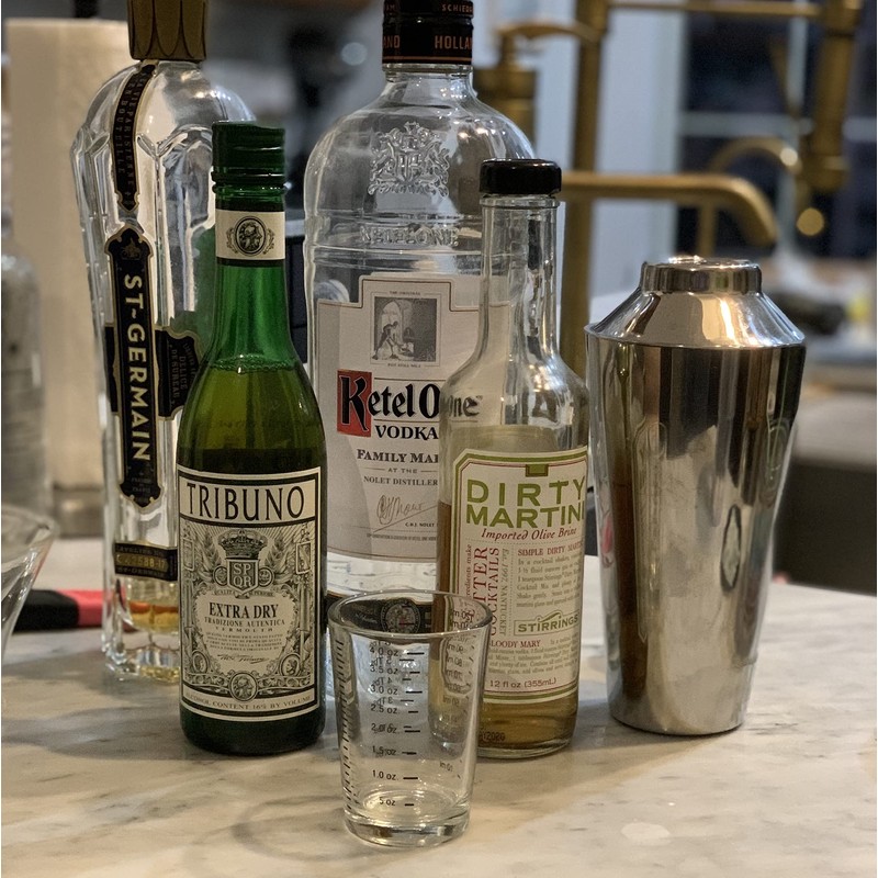 Fox Run Mini Measuring Cup Shot Glass, 4 Ounce