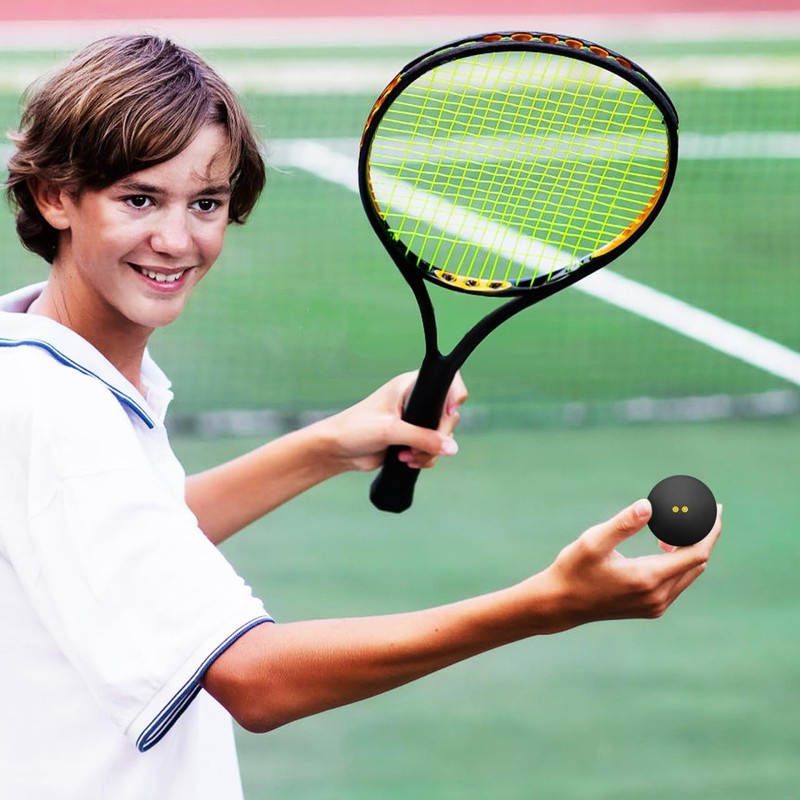 UKCOCO Squash Ball: High Bounce Training Squash Ball with Red