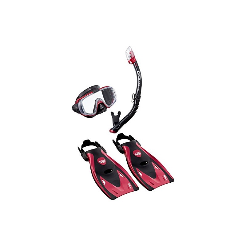 Tusa Visio Tri Adult Travel Set (Red, M (36 –