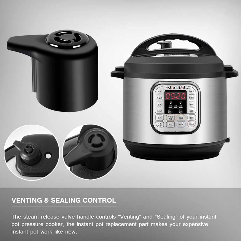 Steam Release Valve Handle Replacement for Instant Pot Duo/Duo Plus