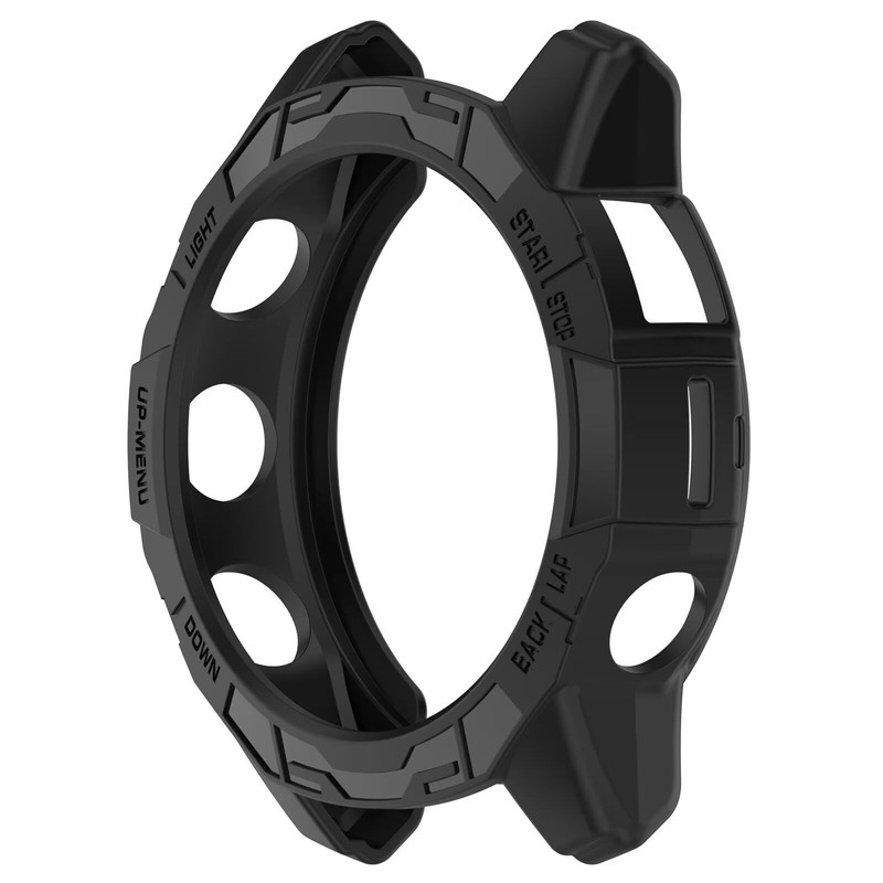 FTRONGRT Case Compatible with Garmin Fenix E 47mm, Soft TPU,