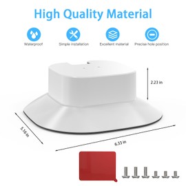 HOLACA Sun Rain Shade Camera Cover Compatible with eufy Security SoloCam E30 and eufy Security 4G LTE Cam S330