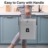 LALASTAR Kitchen Compost Bin for Countertop or Under Sink, Hanging