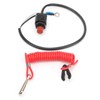 Emergency Stop Switch Safety Tether 6E9-82575-09 Fit for Yamaha Outboard