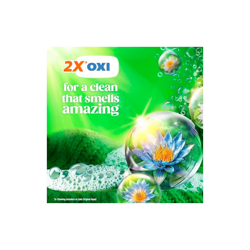Gain Flings Liquid Washing Detergent Pods, Now with Odor Defense