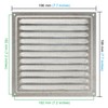 Air Vent Cover Made from Galvanized Steel 20 x 20