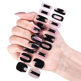 COLORBIRD JK203 Gel Nail Seal, Hardening Type, Hand Use, Nail Seal, Gel Nail, Just Stick, BLACKPINK