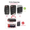 ontto Car Key Case for Skoda Superb A7 Kodiaq VW
