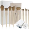 Frepice Makeup Brushes, Set of 10, Powder Brush, Concealer Brush,