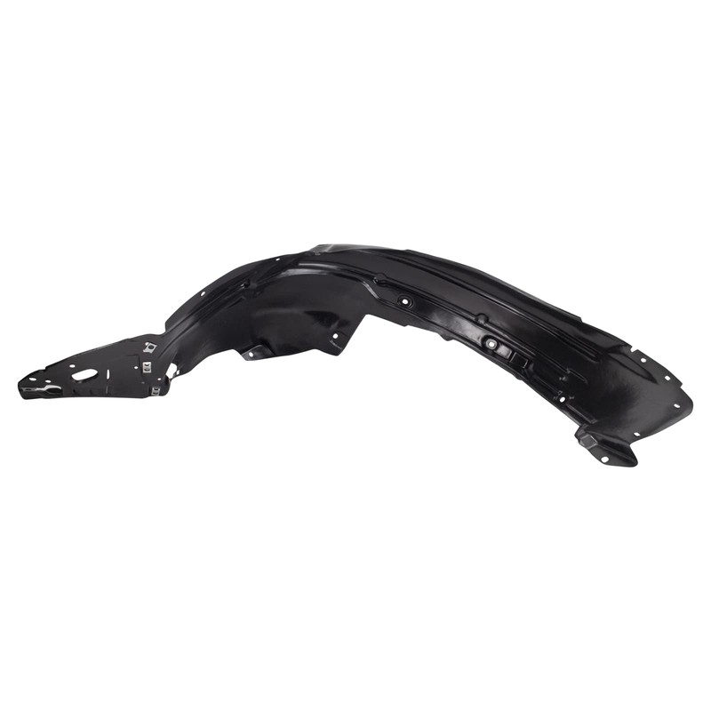 TRQ Front Left Inner Fender Liner Black Drivers Side Compatible