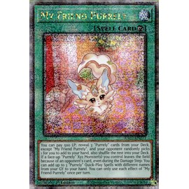 My Friend Purrely (Quarter Century Secret Rare) - RA02-EN071 - Quarter Century Secret Rare - 1st Edition