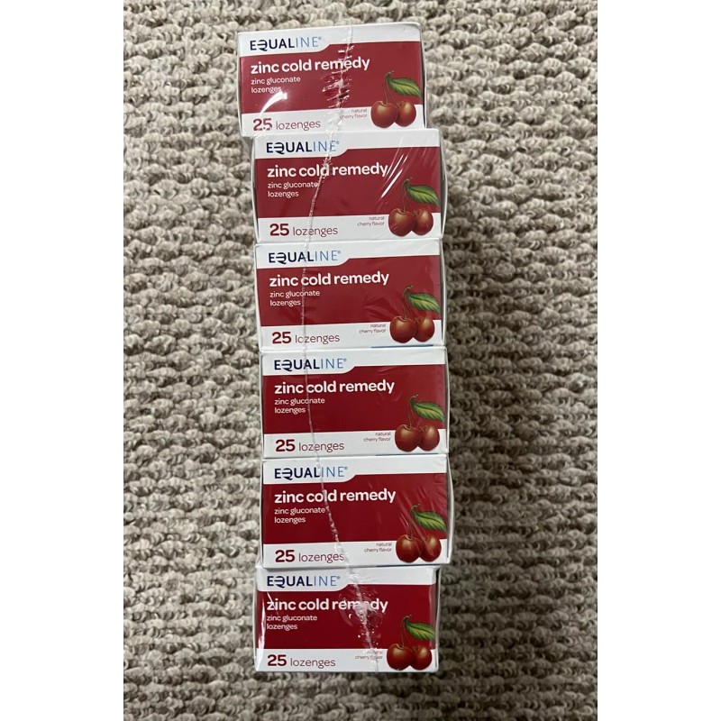 Equaline 6 Boxes Of Equaline Zinc Cold Remedy. 25 Per