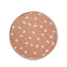 Blooom 2-in-1 Quilted Baby Play Mat & Storage Bag | Portable, Soft, and Convenient | Perfect for Travel & On-The-Go | Portable Play Mat for Baby & Toddler | Oekotex Cotton (Birds, 47 Inches)