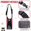 Shinylin 6 Sizes Dog Muzzle Basket Air Mesh Muzzle, Snap