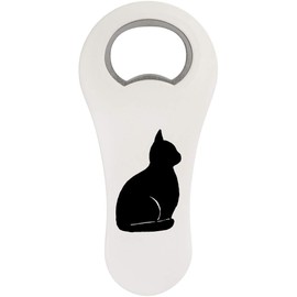 Azeeda 'Cat' Bottle Opener Fridge Magnet (BO00020024)