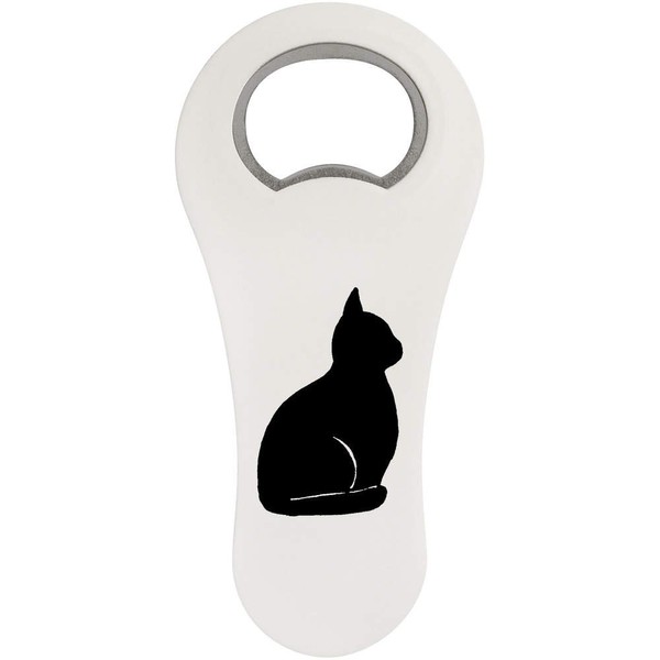 Azeeda 'Cat' Bottle Opener Fridge Magnet (BO00020024)