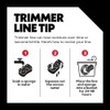 Oregon Yellow Round Strimmer Line Wire for Grass Trimmers and