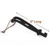 DELSbbq Cast Iron Barbecue Universal Grill Grid Lifter, 8 inch