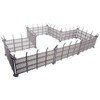 Monster Scenery: Chain Link Fences (Unpainted Tabletop Scenery Set)