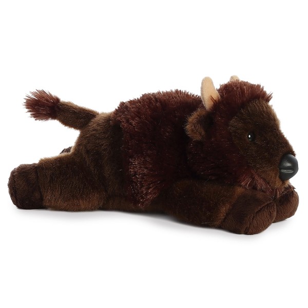 Aurora® Adorable Mini Flopsie™ Plains™ Stuffed Animal - Playful Ease - Timeless Companions - Brown 8 Inches