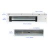 Supreform Outdoor Indoor Waterproof 12VDC 24VDC 600lbs Holding Force Magnetic