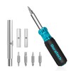 DURATECH Screwdriver, Multi Bit 11-in-1 Screw Driver & Nut Driver