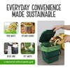 Eco Green Living 10 Litre Compostable Bin Liners, Plastic Free