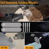 FOTYBEI 545 Diamond Cutting Wheel (30mm) 20pcs with 402 Mandrel