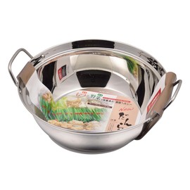 Pearl Metal New Danran (Family Gathering) HB-1757 Double-Handed Hot Pot, 9.4 inches (24 cm), Induction Compatible