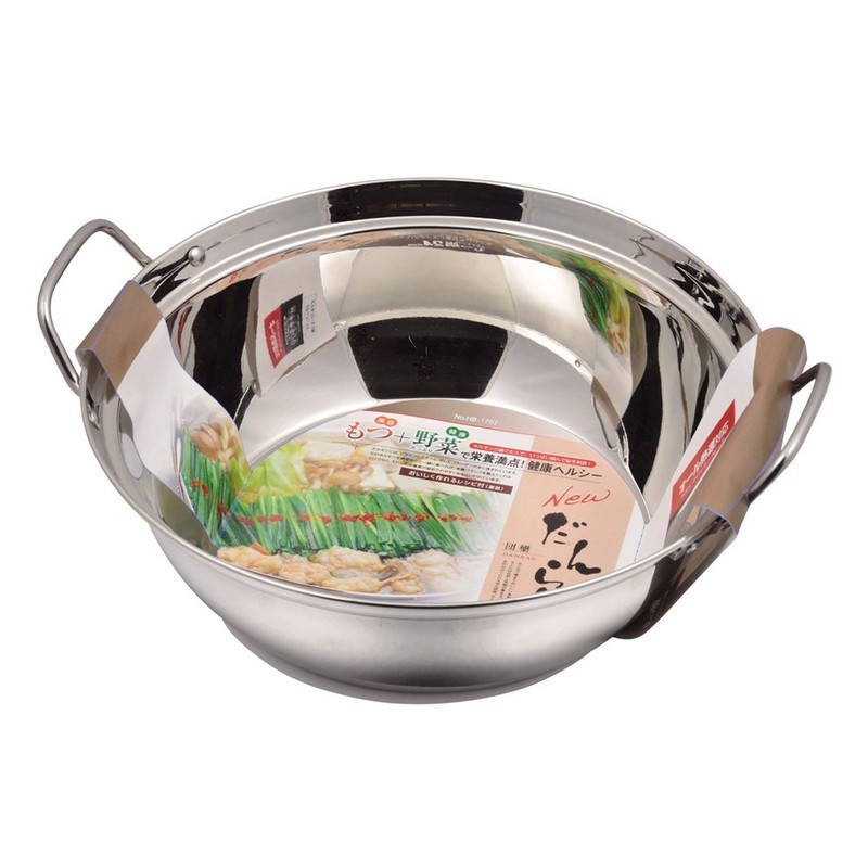 Pearl Metal New Danran (Family Gathering) HB-1757 Double-Handed Hot Pot,