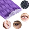 LauCentral 200PCS Micro Applicator Brushes for Makeup - Disposable Mascara