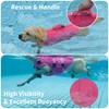Dog Life Jacket Medium, High Flotation Dog Life Vest for