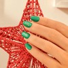 KISS imPRESS Holiday Press On Nails, ‘Please Santa’, Green, Short
