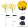 Idefair Solar Flowers Lights Outdoor, 2 Pack Solar Garden Stake
