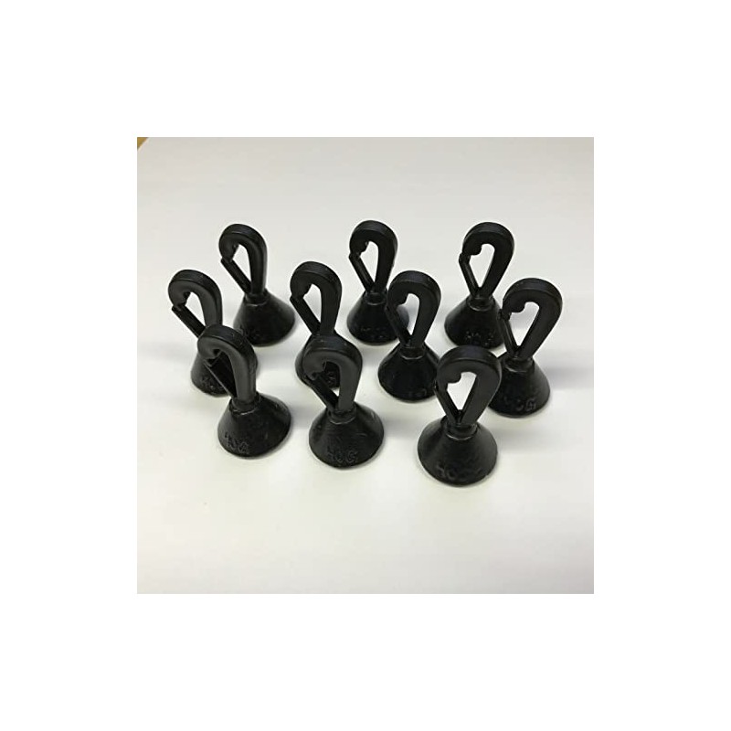 10 x Black Back Leads 40g BackLeads 40 Grams Carp