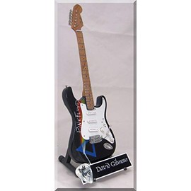 PINK FLOYD Miniature Guitar w/Guitar Pick