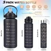 Generic 2L Leak Proof Gym Drinking Bottle With Straw For