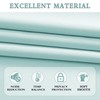 DONREN 54 Inch Length Aqua Blackout Curtains for Bedroom -