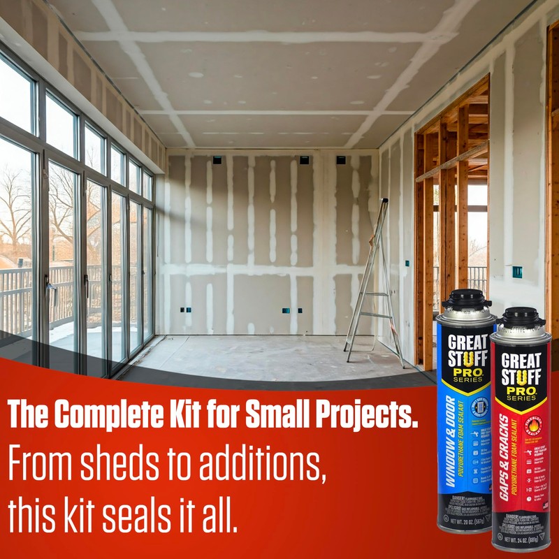 GREAT STUFF PRO Gaps & Cracks 24oz, Window & Door