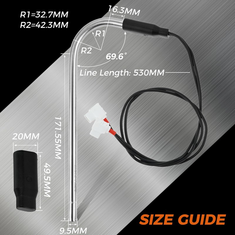 MOOTVGOO 3850644422 Heating Element Replacement for Dometic Refrigerator DM2652, RM2652,
