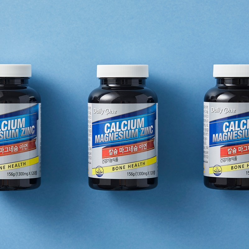DAILYONE Daily One Calcium Magnesium Zinc Nutrient Large Capacity 1,300mg