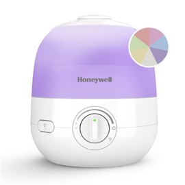Honeywell Ultra Glow Light Changing Humidifier and Diffuser – Cool Mist Humidifier for Bedroom or Office with Essential Oil Diffuser