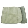 Dog Cooling Mat Breathable Portable Rattan Bed Pet Summer Sleeping