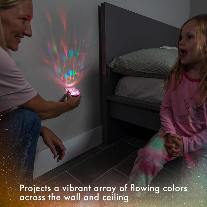 Projectables Northern Lights LED Projection Night Light with Moving Atmospheric